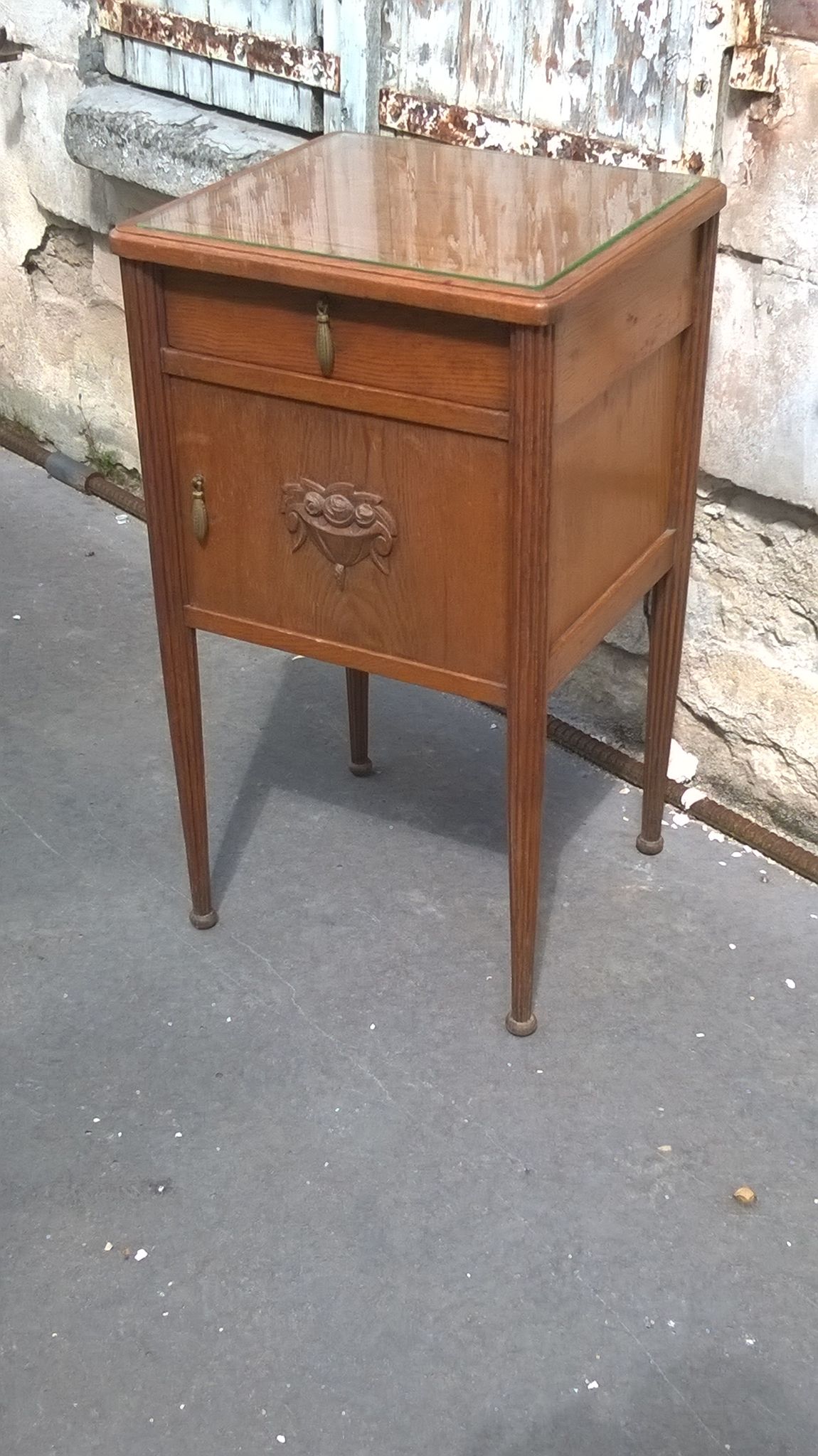 Art deco bedside table