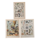Reserved Marine - Set of 3 lithographs on the marine world XX