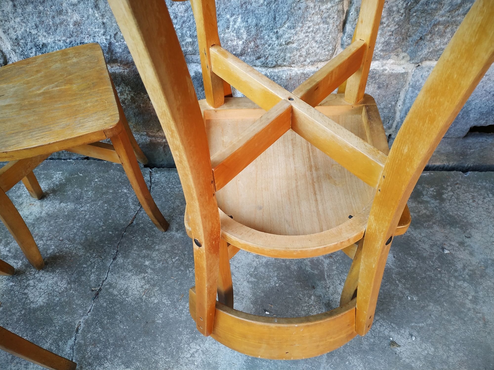 Série de six chaises bistrot Luterma