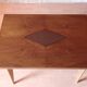 Vintage 60s style portfolio table with compass legs, renovated
