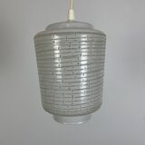 Vintage 60s opaline pendant light