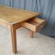 Oak farmhouse table