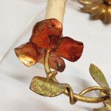 Golden forging sconces. Spain 1940s.