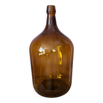 2L amber demijohn