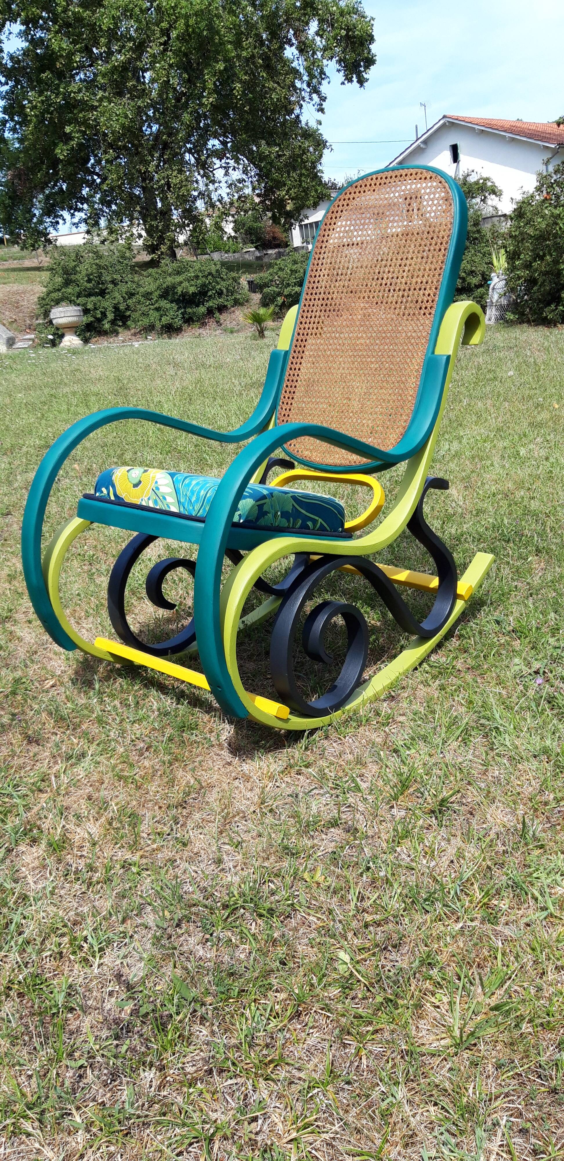 Customized rocking chair