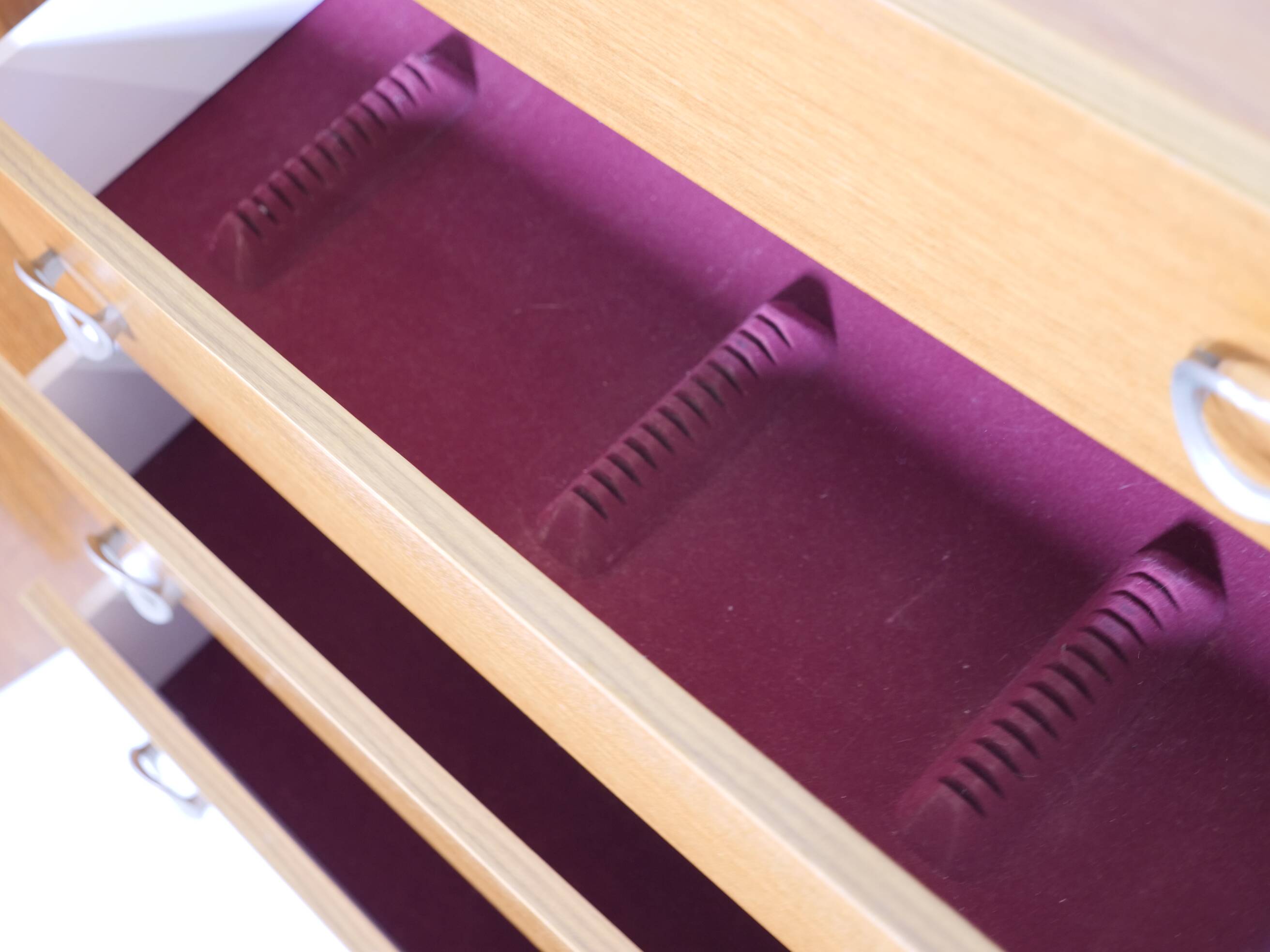 Teak vintage sideboard chest of drawers mid-century cabinet 60s