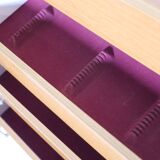 Teak vintage sideboard chest of drawers mid-century cabinet 60s