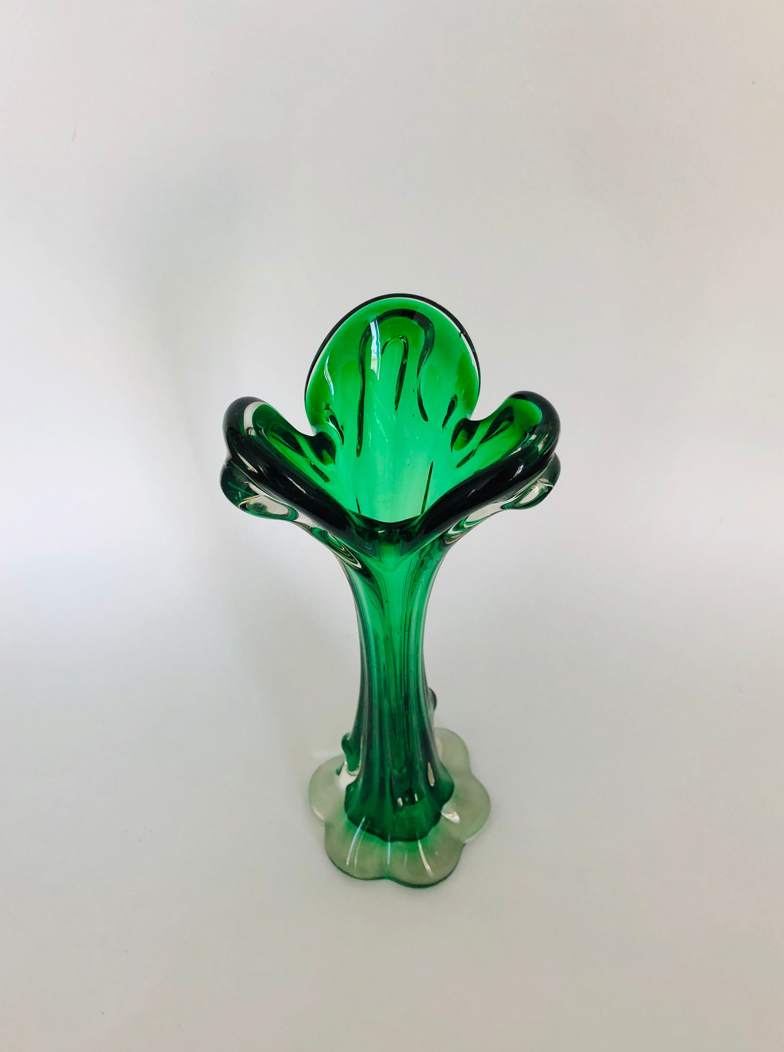Murano glass vase