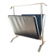 Vintage magazine or vinyl record rack