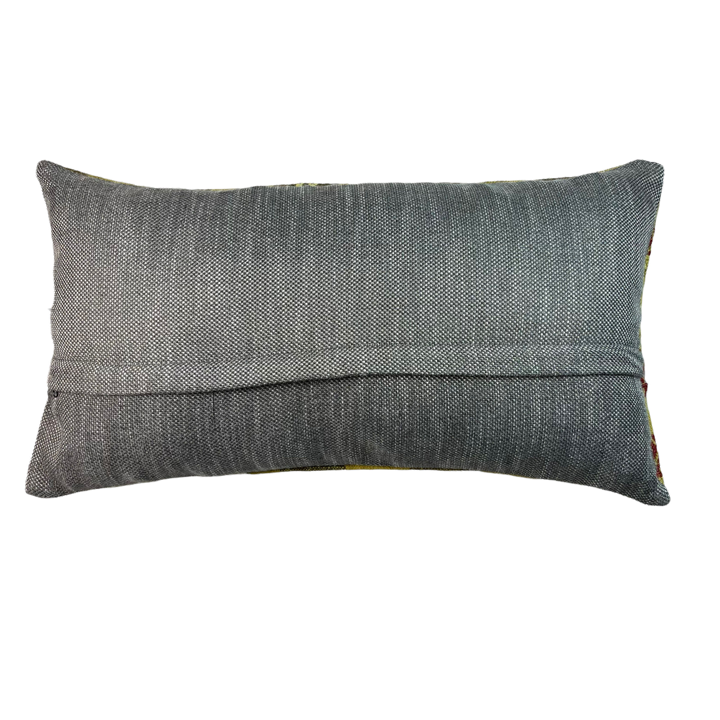 Vintage turkish kilim cushion cover , 30 x 60 cm