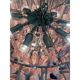 Contemporary White and Pink “Selle” Murano Glass Petali Chandelier
