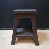 Old vintage wooden workbench