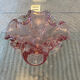 Vintage pink empty pocket ashtray in Murano by Barovier and Toso
