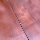 19th-century wooden extendable console table with 3 extensions.