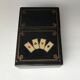 Box for card game period napoleon III in boiled cardboard