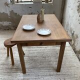 Oak farmhouse table