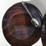 11 Salins Panama brushed oval dessert plates