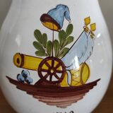 Hand decorated vase