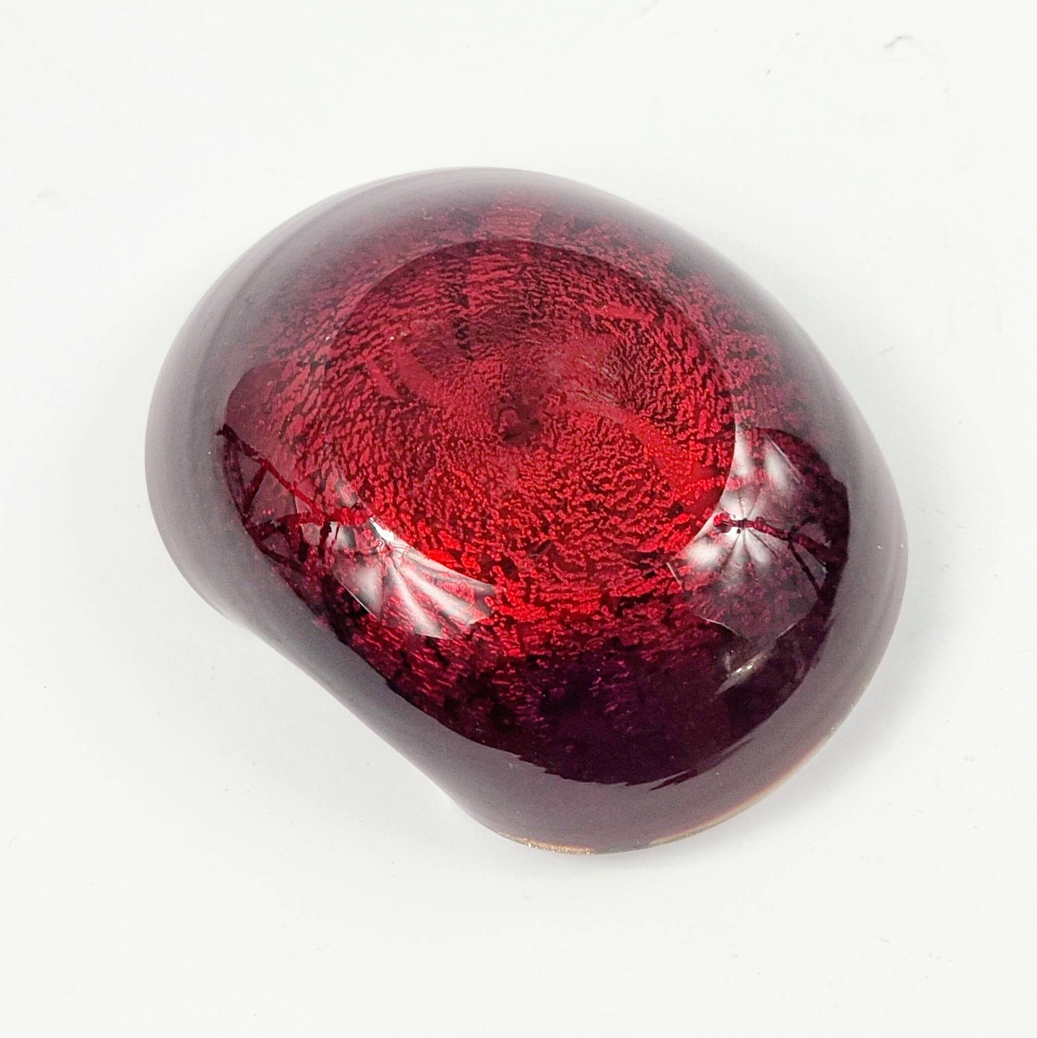 Tutti Frutti Murano Glass Ashtray or Bowl by Dino Martens for Aureliano Toso, Italy, 1950s