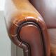 Sheepskin Leather Wingback Chair