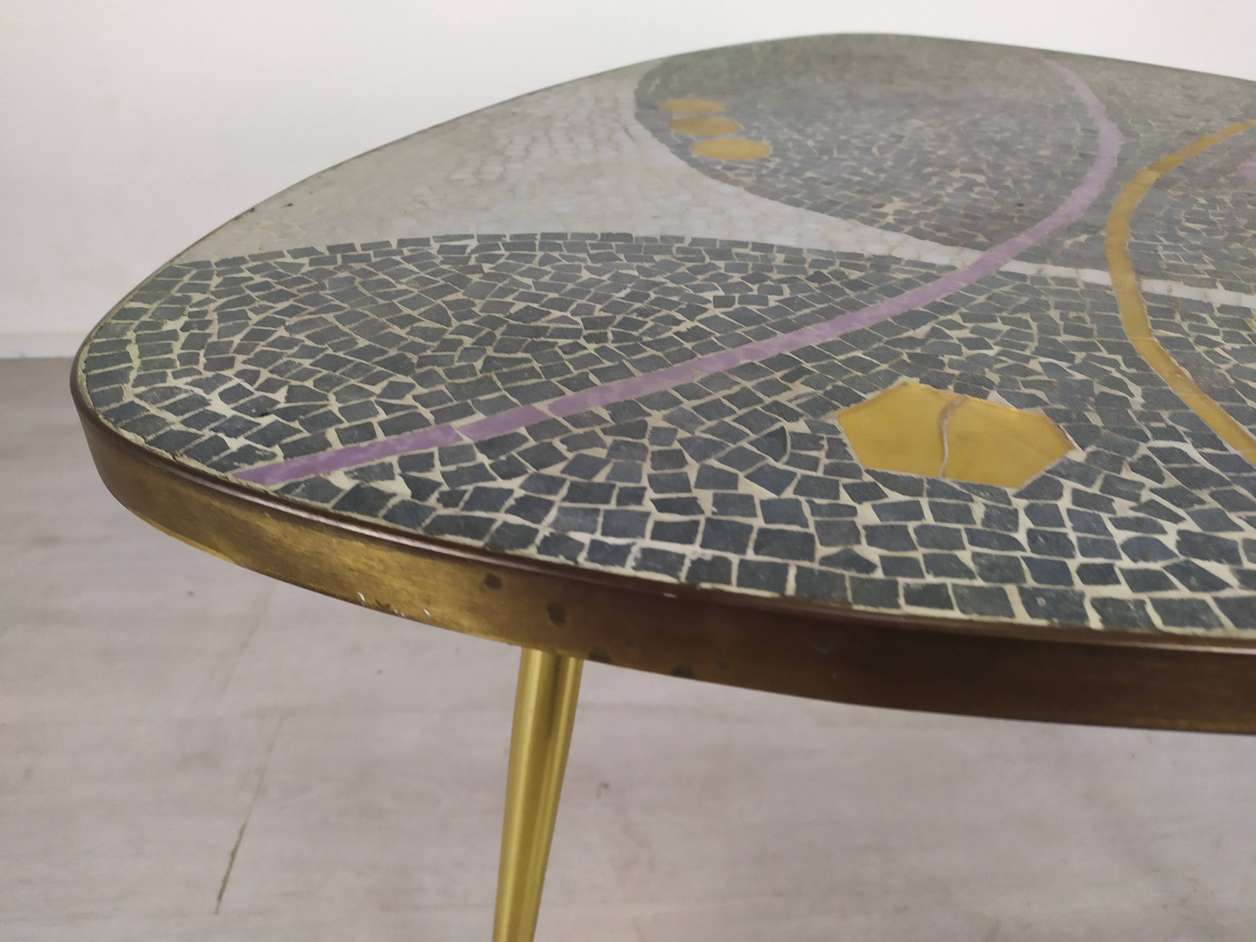 Berthold Muller mosaic table