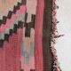 Tapis kilim ancien dans des tons rose