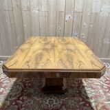 Art Deco dining table in walnut veneer