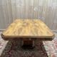 Art Deco dining table in walnut veneer