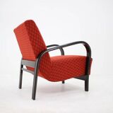 Paire de fauteuils rénovés par les architectes Kropacek et Kozelka, années 1950.