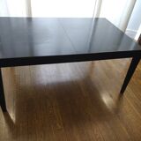 Wooden dining table with extension Modenature