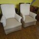 Paire de Fauteuils crapaud