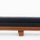 Vintage oak convertible bench by Alain Gaubert