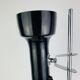Lampe de bureau spot noir et chrome, années 60, réglable