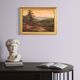 Small romantic landscape French painting from the 1920s