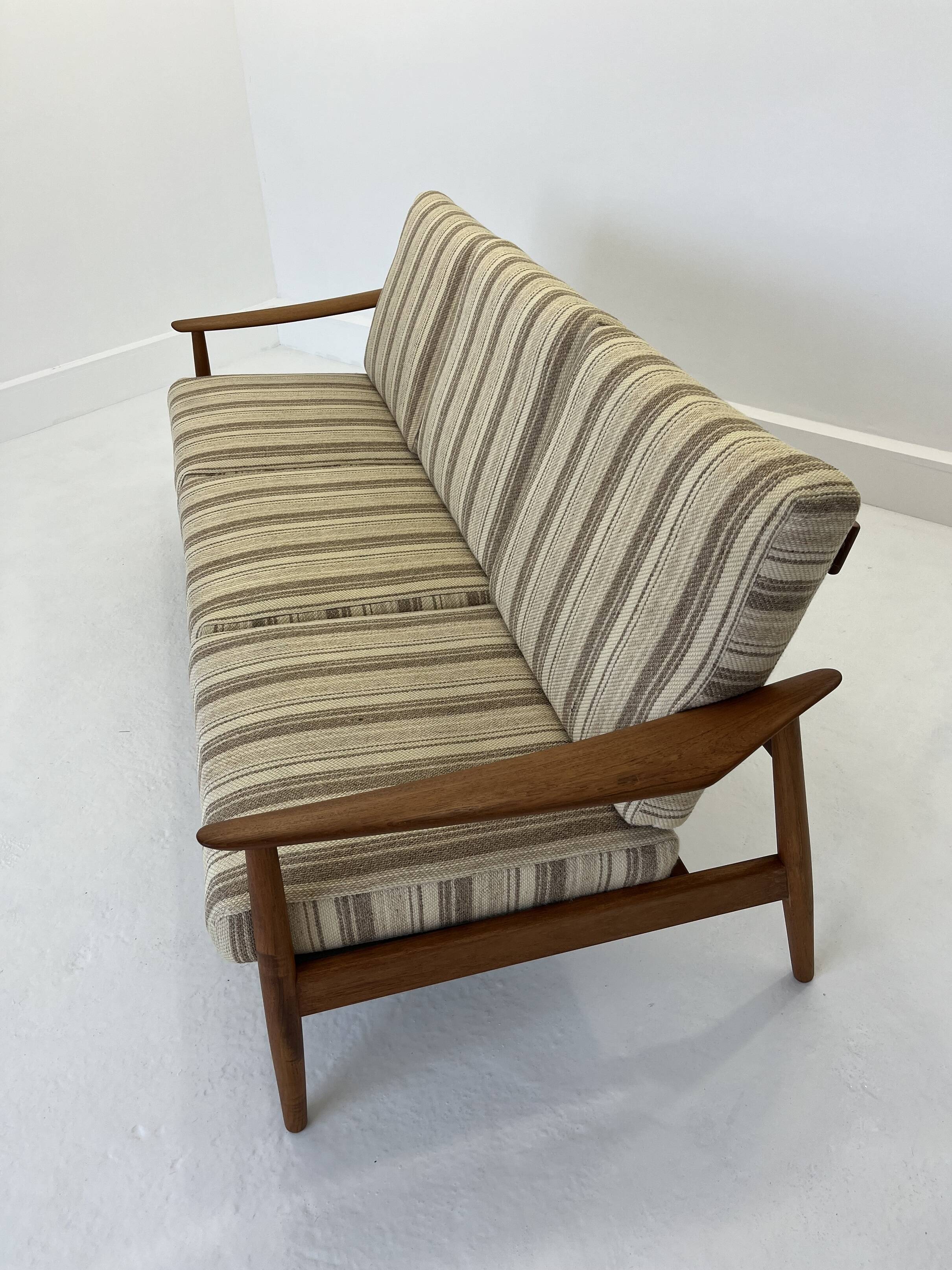Danish Three-Seater Sofa in Teak by Arne Vodder for France & Son, 1960s