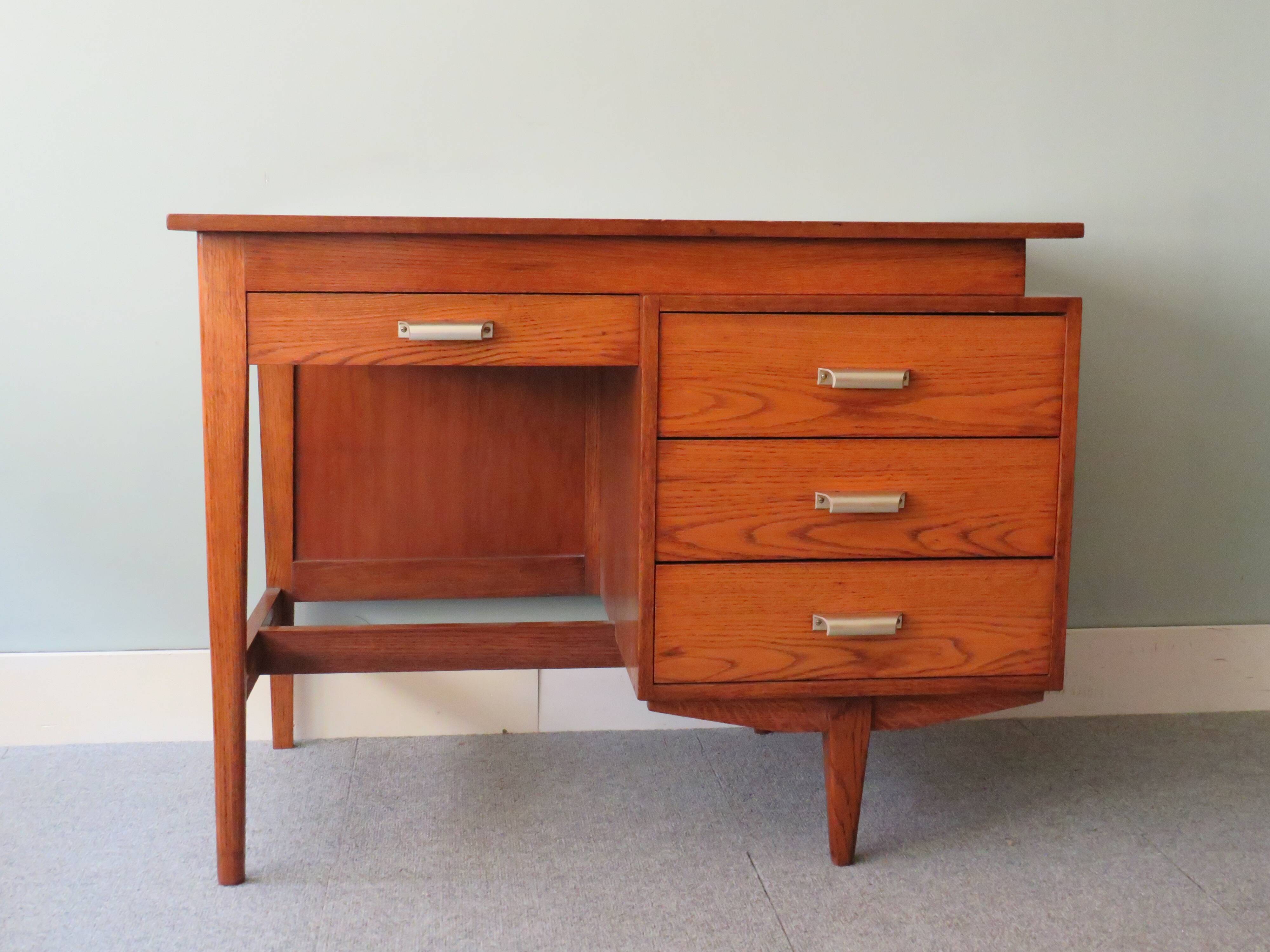 Vintage office 1960s oak