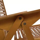 Ensemble vintage de quatre chaises pliantes Rex en contreplaqué, design Niko Kralj, 1950