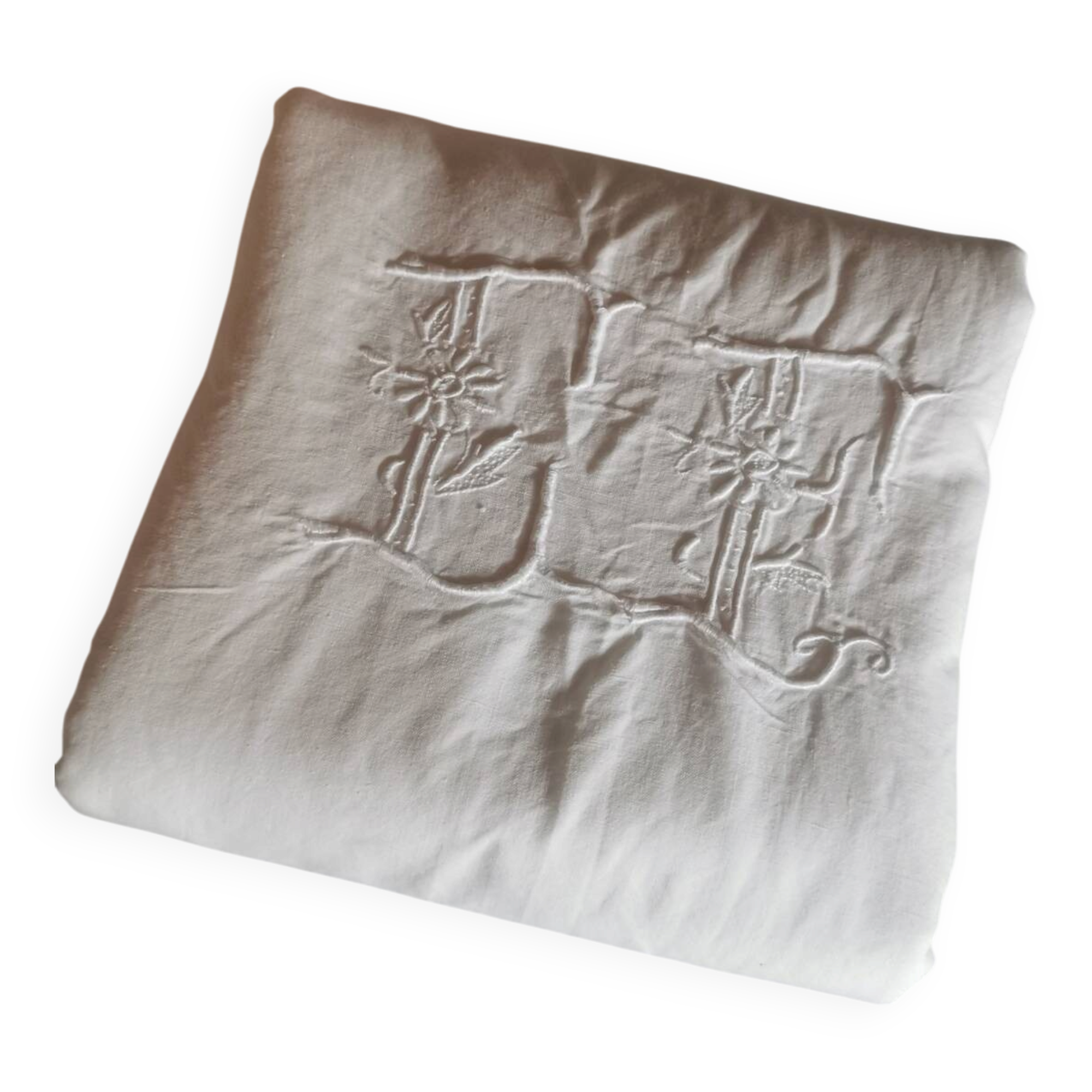 Very old monogrammed sheet