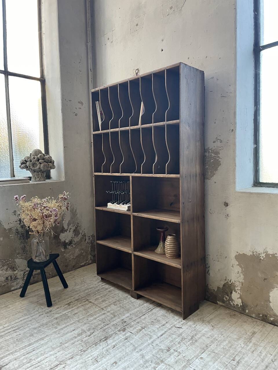 Trade furniture with boxes