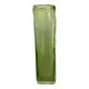 Green glass vase