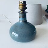 Lamp in enamelled sandstone