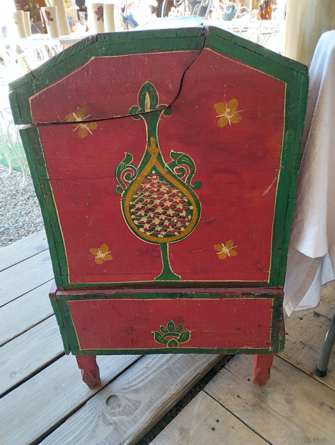 Ancient Berber wedding chest