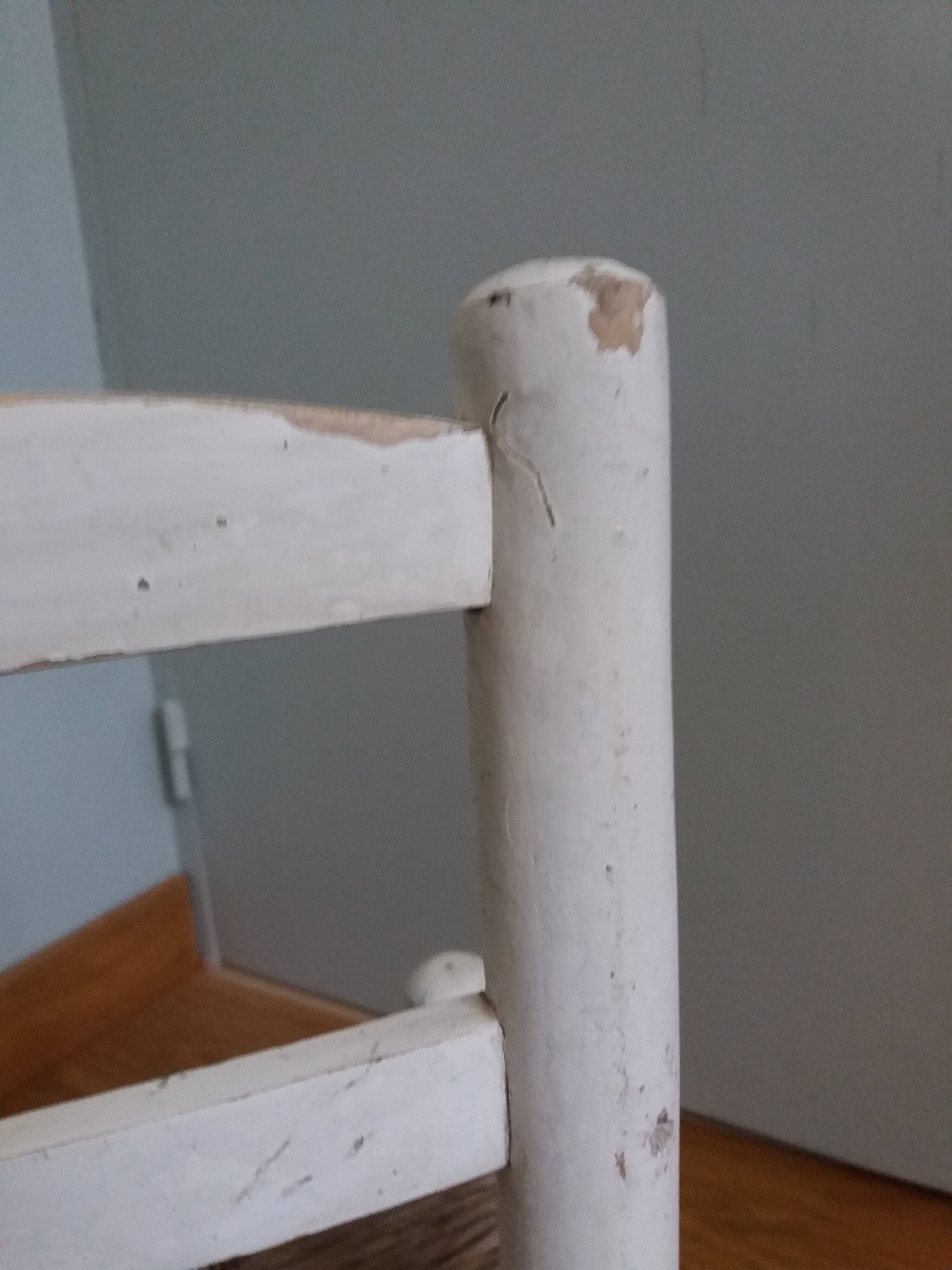 Chaise paillée enfant