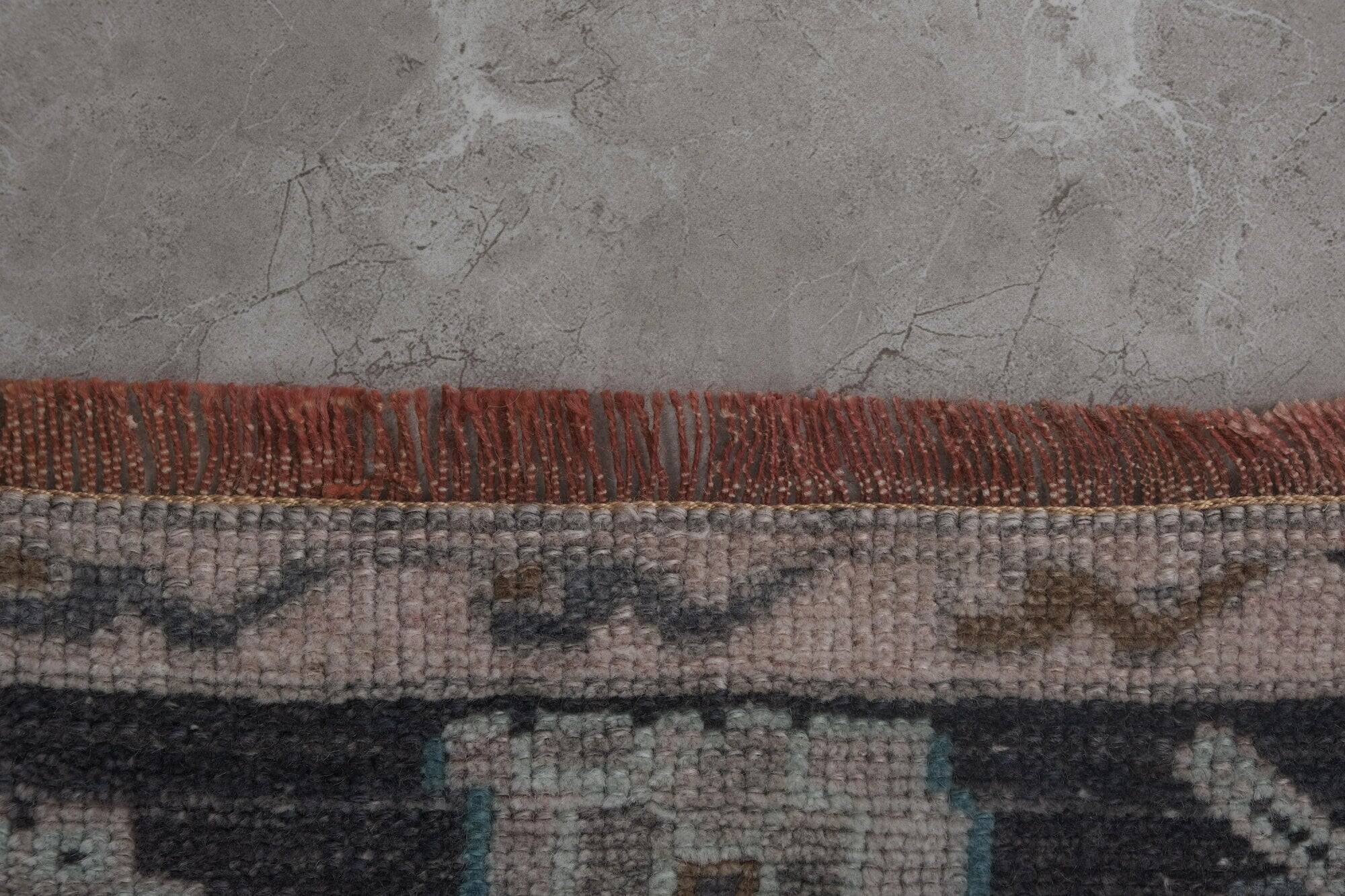 Vintage Turkish hallway rug 93x614 cm