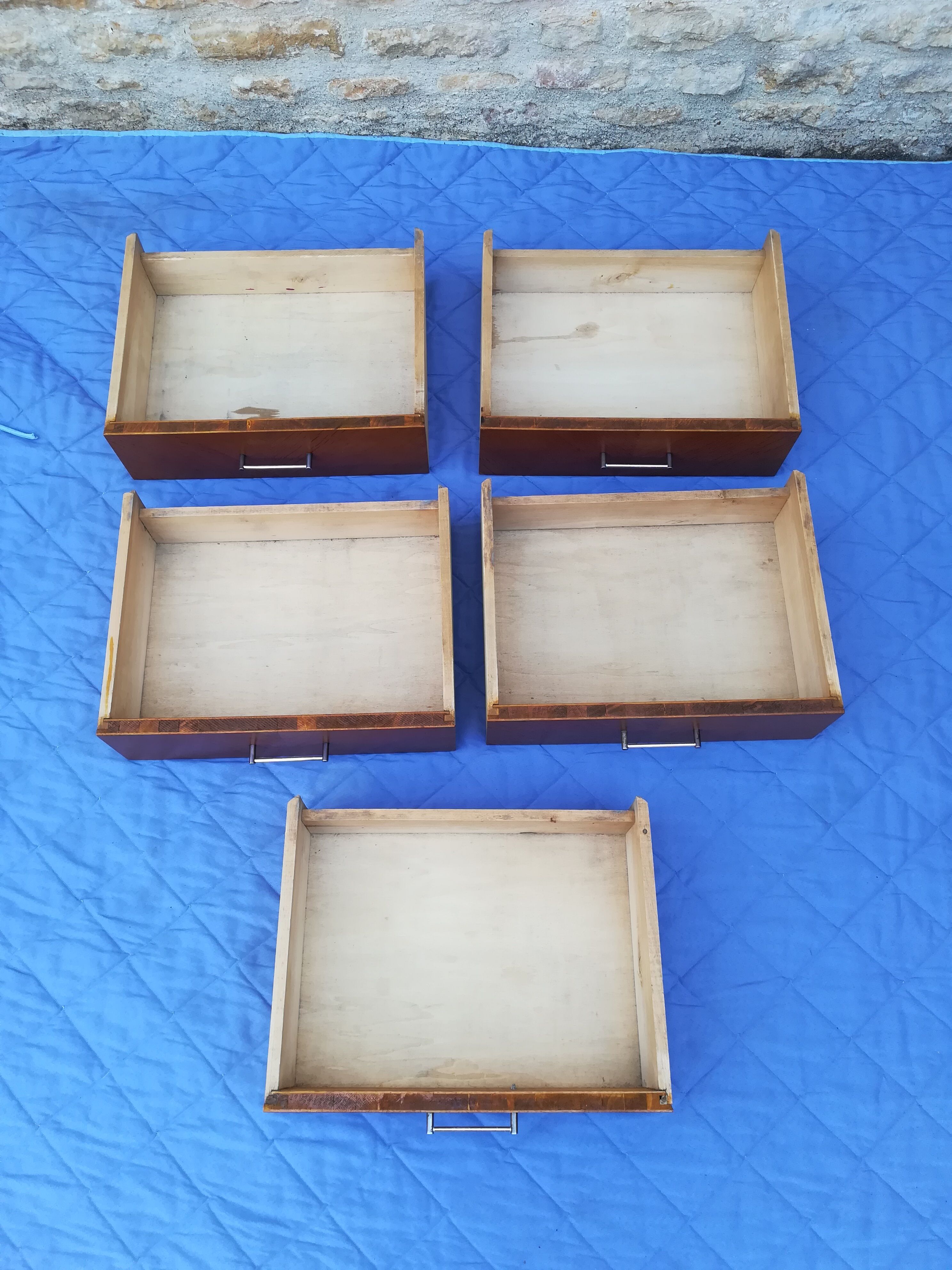 Vintage chiffonier with five drawers