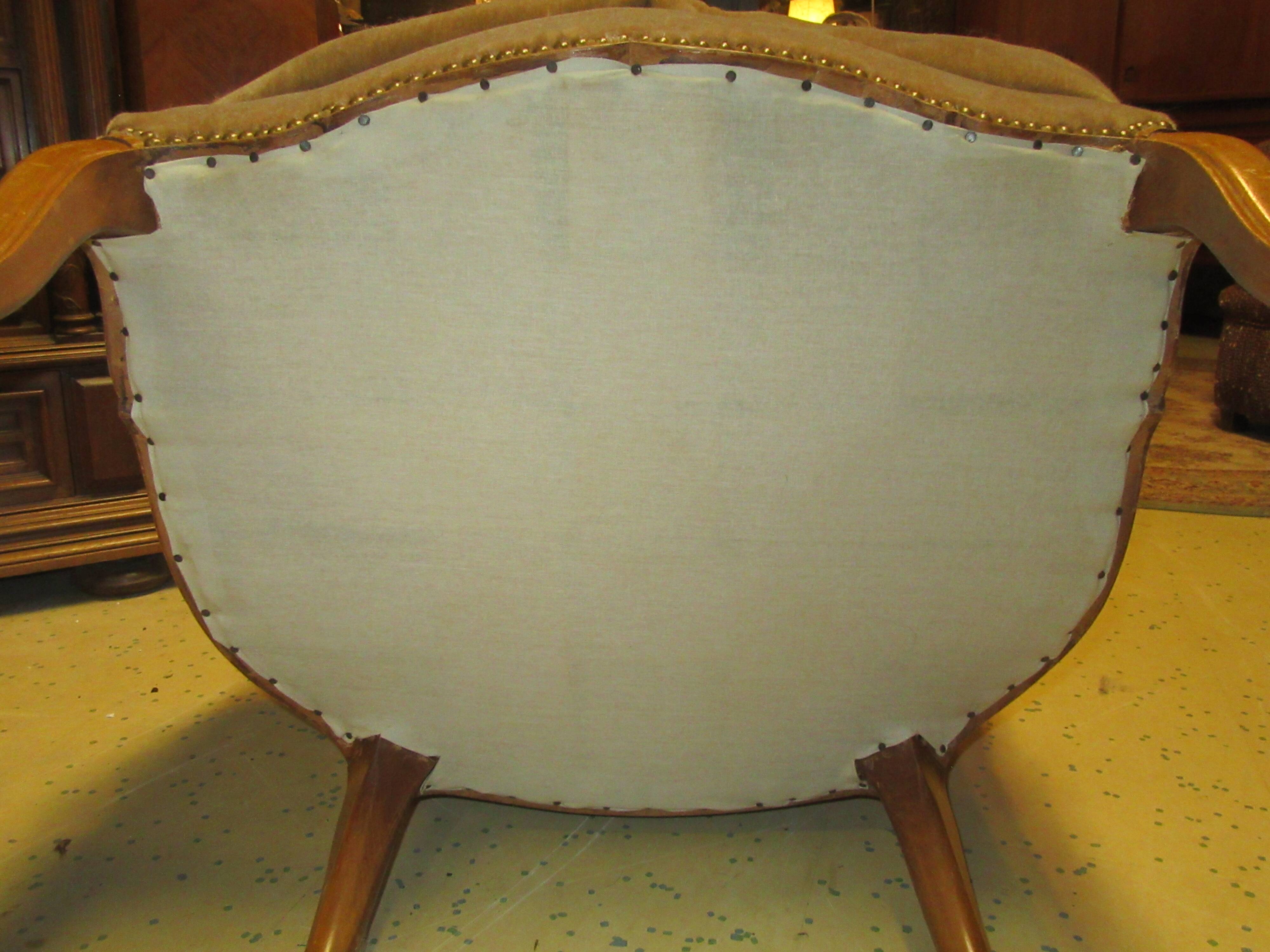 Louis XV style armchairs