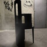 Room Studio Primitive and Modern Oak Sculptural Chair