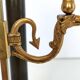 Chandelier with the Fan, the Griffins and the Rooster - Louis XVIII - Gilded brass