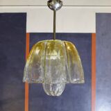 Vintage pendant lamp in the style of Carlo Nason for AV Mazzega, 1970s.