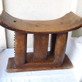 Tabouret africain en bois